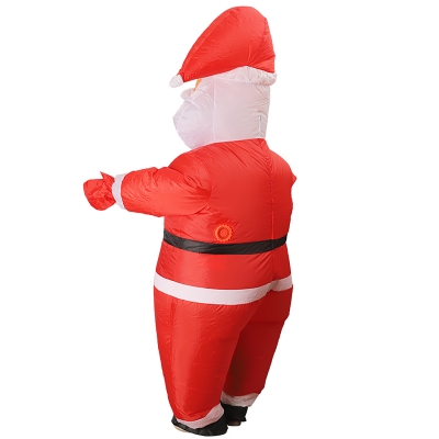 Фото: Надувной карнавальный костюм Дед мороз-6 Надувной карнавальный костюм Дед мороз-6