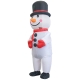 Фото: Надувной карнавальный костюм Снеговик Надувной карнавальный костюм Снеговик
